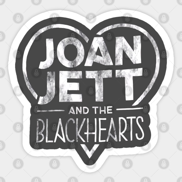 Joan Jett and The Blackhearts Sticker by Mark Fabian